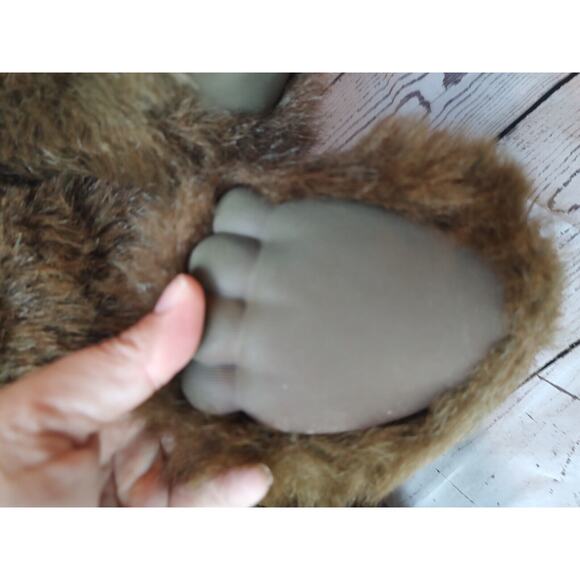 Vintage 1986 Applause Zachary Brown Teddy Bear Stuffed Animal Plush Toy 18” Tall - Picture 5 of 10